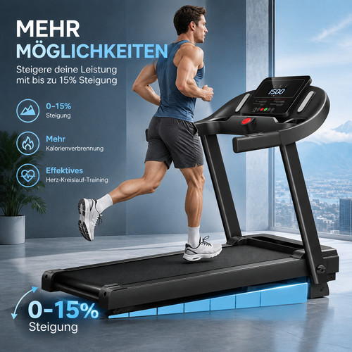 Laufband für zuhause - mit, 12