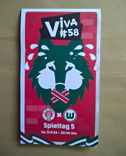 Programm bundesliga 27 fc - 2,