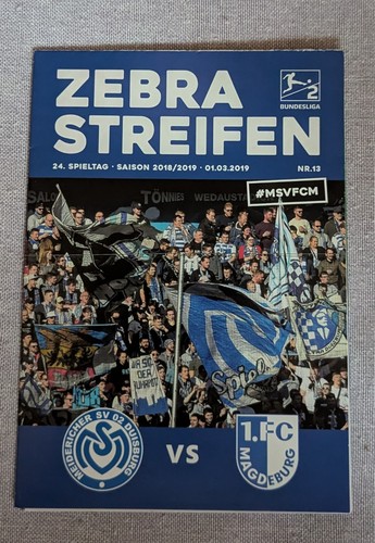 Programm msv duisburg fc - msv,