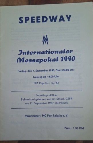 Speedway programm 9 - programm,