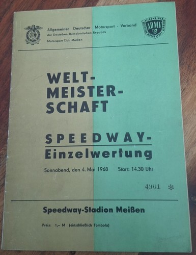 Speedway 1968 meissen - speedway,