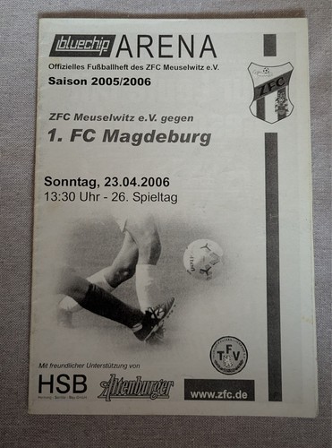 Programm meuselwitz fc - ,