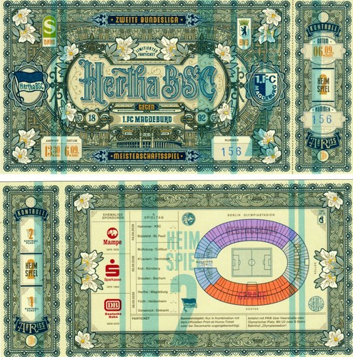 Fanticket hertha bsc 1 - fanticket, 1.fc