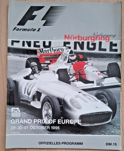 Formel programmheft 1995 - formel,