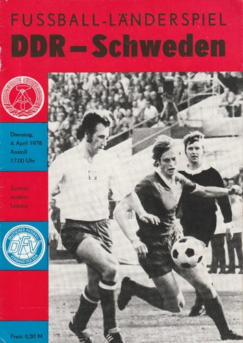 Ddr schweden - ddr, vs.