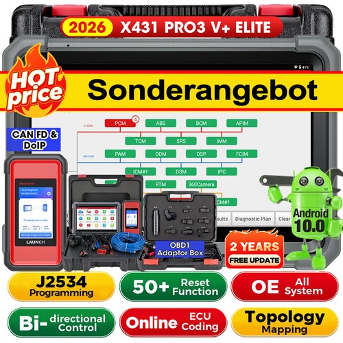 Launch x431 pro3s elite - pro3s+, 5