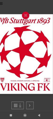 Uefa programm vfb - uefa, cl