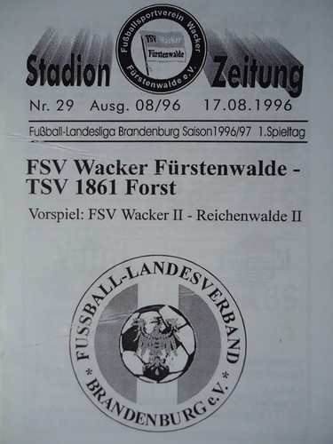 Programm landesliga - programm,