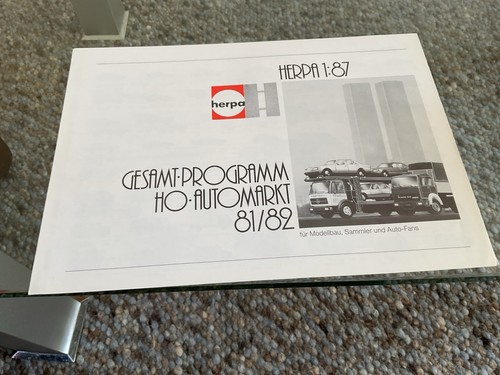 Herpa gesamtprogramm 1981 6 - 1981/82,