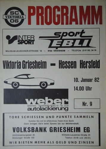 Programm 1981 viktoria - programm,