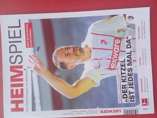 Official programm freiburg - programm, sc