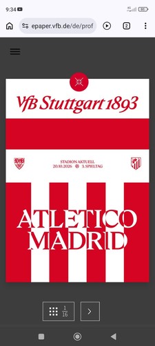 Programm stadion aktuell - programm,