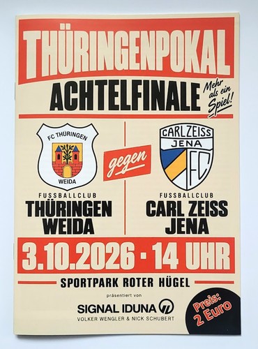 Programm thüringen weida fc - thüringen,