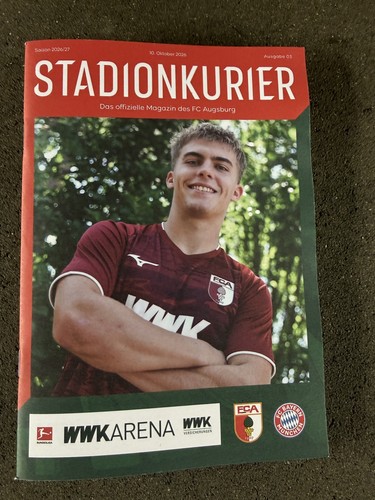 Programm augsburg fc - augsburg,