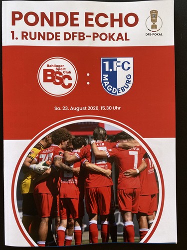 Programm dfb pokal - dfb, bahlinger