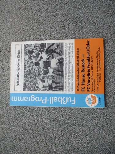 Programm hansa rostock - programm,