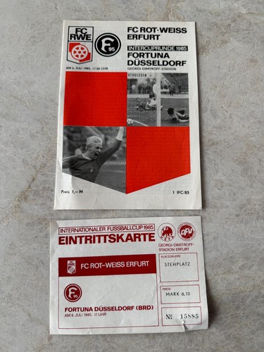 Programmheft intercuprunde - intercuprunde, 85