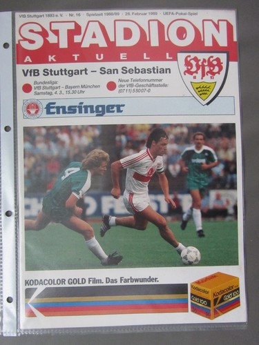 Programm iii vfb - 88/89,