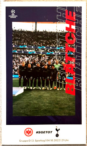 Programm eintracht - programm,